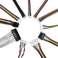 Disesuaikan 2.54mm 6 Pin JST XH PH ZH EH kabel konektor untuk aplikasi elektronik kawat memanfaatkan kabel