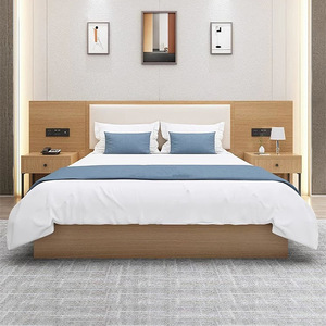 เฟอร์นิเจอร์ห้องนอนโรงแรมขนาดคิงไซส์3ดาวเฟอร์นิเจอร์สำหรับแขกมาตรฐานทันสมัยงานตามสั่ง - Product Image 2