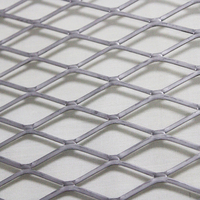 Malla de seguridad de acero suave Malla expandida 1220mm X 2440mm Hoja de metal