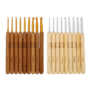 Cuenco de hilo de madera de acacia, cuencos grandes de hilo para ganchillo - Product Image 4