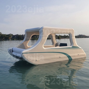 Expérience de luxe, bateau flottant gonflable, meilleur bateau électrique solaire gonflable, bateau solaire à énergie solaire - Product Image 5