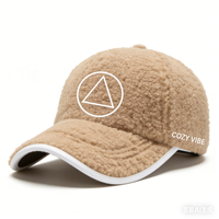 Cappellino da Baseball in Spugna di Alta Qualità a 6 Pannelli, Regolabile, con Ricamo a Mano di Leopardo/Puntini/Frutta, Logo Personalizzato Unisex