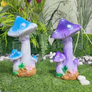 Luz decorativa de hongo encantado IP65, escultura con motivos para exteriores, para parques y festivales - Product Image 1