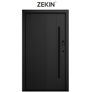 Porte Pivotante ZEKIN DOOR Personnalisée Haut de Gamme en Aluminium – Entrée Moderne Minimaliste Rotative pour Villas - Product Image 5