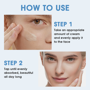 순한 스킨케어 포뮬러 안티링클 페이스 크림 히알루론산 & 노나펩타이드-1 함유 수분 부스팅 & 주름 완화 - Product Image 5