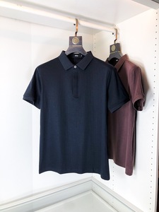 Polo Casual <span class=keywords><strong>para</strong></span> <span class=keywords><strong>Hombre</strong></span> 2026, Moderno, Sencillo, de Algodón Puro, Transpirable, Antipilling, Versátil - Product Image 2