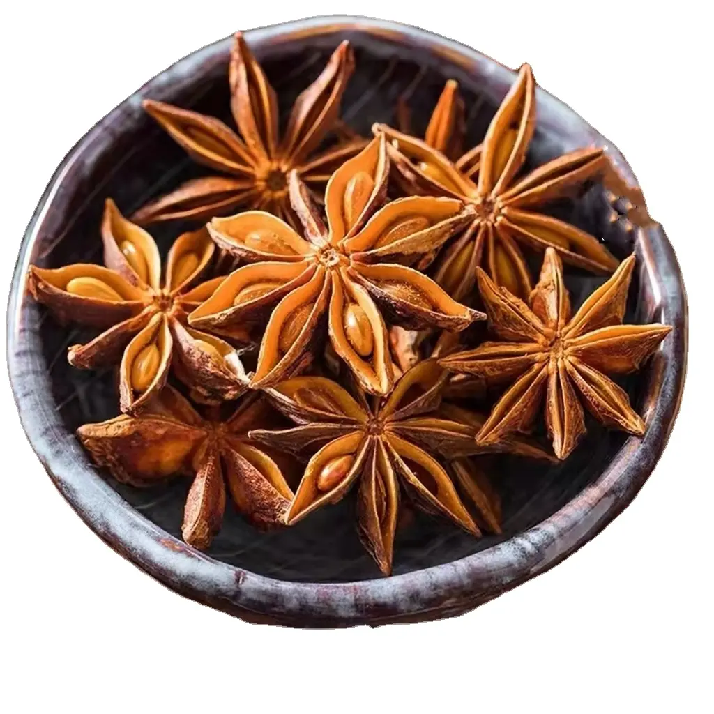 Wholesale Best Chinese Single Spices &Herbs New Autumn Crop Organic Dried Whole Star Anise Aniseed