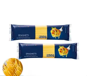 Meilleur prix personnalisé emballage biodégradable Spaghetti Fusilli emballage de pâtes en spirale Pastanoodles emballage sacs à spaghetti