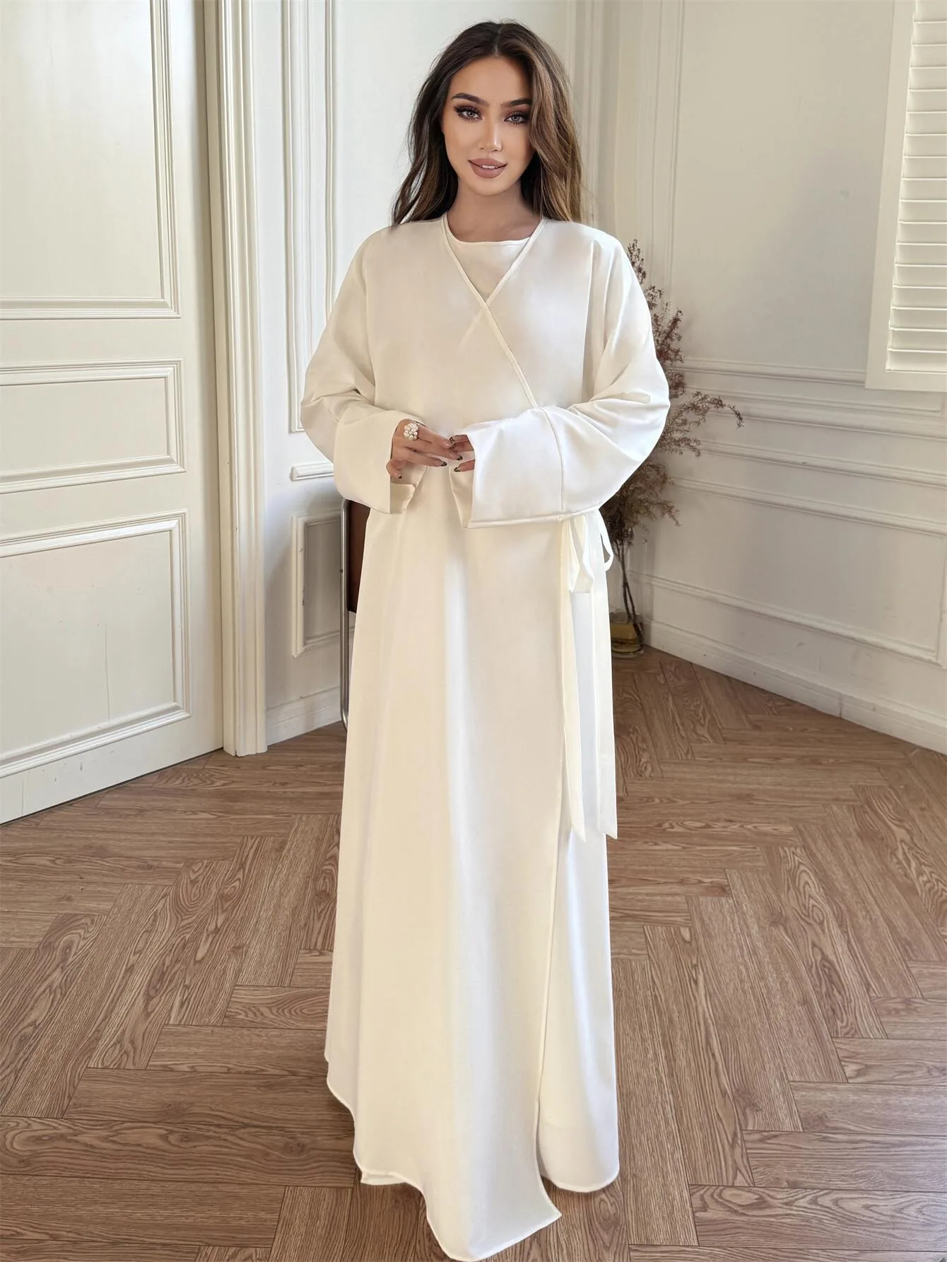 turkey long dress Patterned Hijab Turkish Dress 1348DSN1