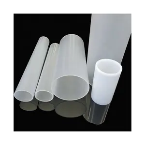 Tube acrylique en plastique transparent personnalisé de toute taille/tuyaux PC/tuyaux en PVC en matière première importée