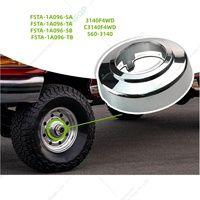Tapa central cromada para rueda 3140F4WD 560-3140 para Ford F250 F350 Pickup Van E150 E250 E350 E450 4WD de 1994-2008