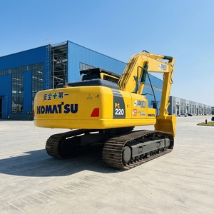 รถขุดตีนตะขาบ Komatsu PC220-8 มือสองจากญี่ปุ่นแท้ ขนาด 22 ตัน ระบบไฮดรอลิก สำหรับงานก่อสร้าง - Product Image 1