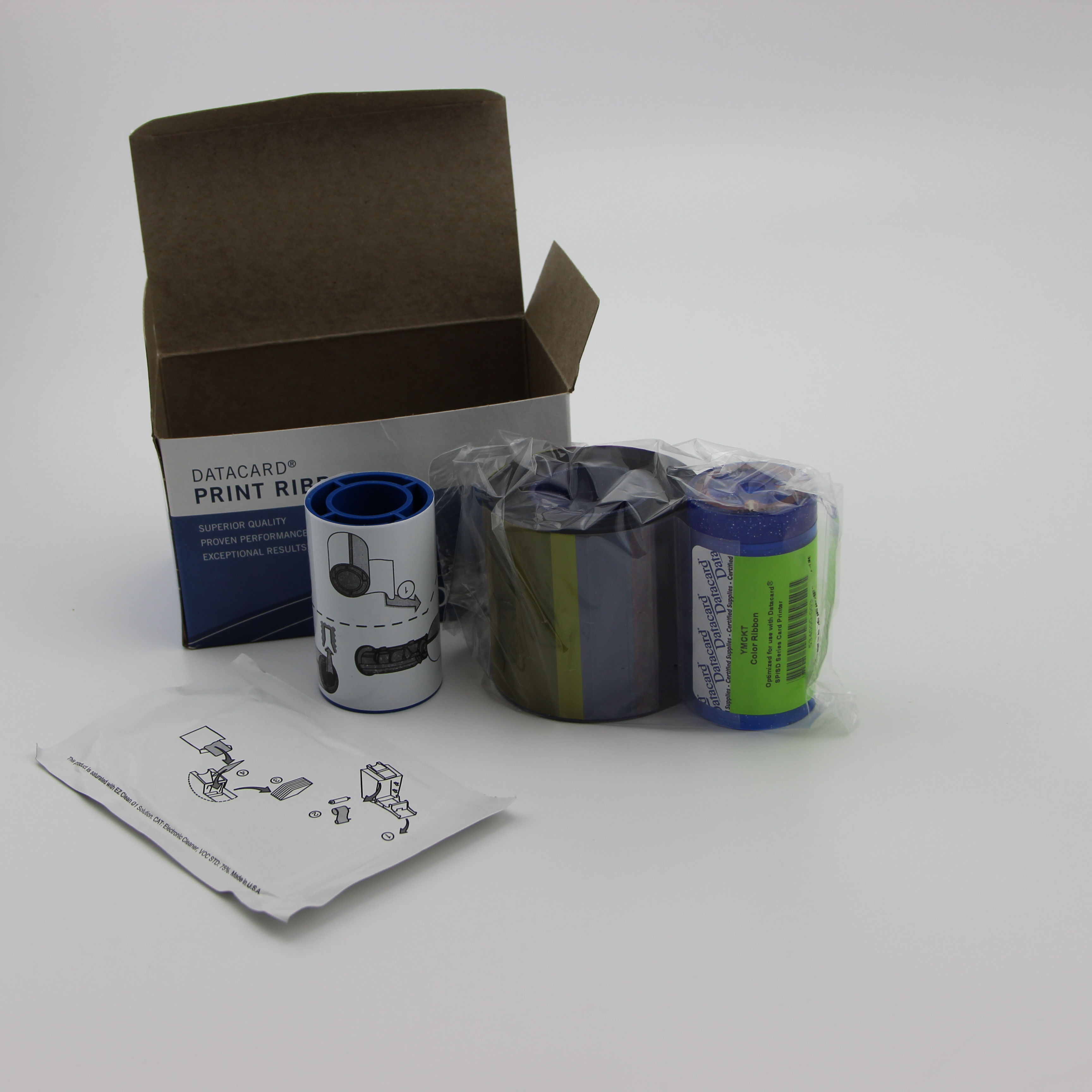 Verified Supplier Datacard Sp35 Plus Printer Ribbon Ymckt Color