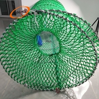 De pêche Cage Crabe De Pêche Net Écrevisses Homard Crevettes Piège En Direct