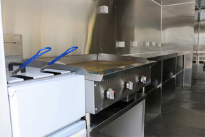 Honlu đường phố di động thực phẩm Xe tải với phòng tắm 18ft nhượng Bộ TACO thức ăn nhanh Trailer - Product Image 4