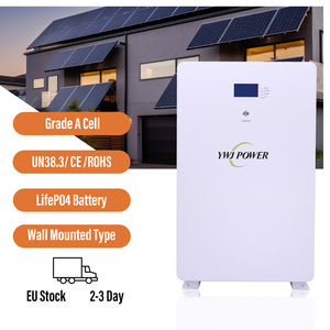ตู้เก็บพลังงาน LiFePO4 แบบติดผนังระดับพรีเมียม 51.2V 5kWh 10kWh เกรด A สำหรับสำรองพลังงานแสงอาทิตย์สำหรับบ้าน ใช้กับระบบกักเก็บพลังงานแสงอาทิตย์สำหรับครัวเรือน - Product Image 6