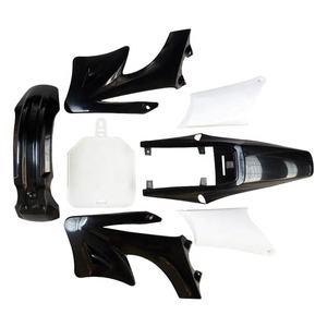 Kit de carénage en plastique noir et blanc pour <span class=keywords><strong>Apollo</strong></span> <span class=keywords><strong>Orion</strong></span> 110cc 125cc <span class=keywords><strong>150cc</strong></span> 160 Dirt Bike - Product Image 1