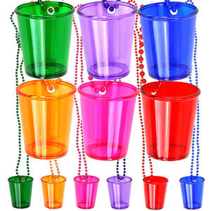 Kaynak üreticisi lisans balo parti boncuk zincir fincan gelin olmak seksi fincan plastik şarap bardağı - Product Image 1