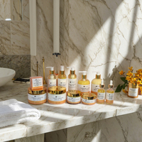 Ensemble de Soins de la Peau Naturels au Curcuma Bio “Hot Selling” avec Votre Logo, Faible MOQ, Kit Anti-Acné et Produits de Soins Naturels
