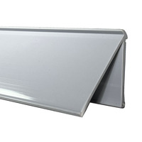 Usine personnalisé en gros surface plane en plastique PVC affichage porte-billets porte-papier bureau signe titulaire