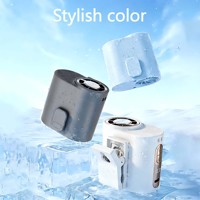 Ventilador de cuello con clip y abrazadera para paraguas, con batería de 2000mAh, refrigeración por hielo, 100 velocidades, motor sin escobillas y pantalla digital. ¡Gran oferta!