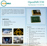Capteur OpenIMU300ZI 9DOF haute performance avec technologie MEMS, algorithmes AHRS open source pour véhicules autonomes