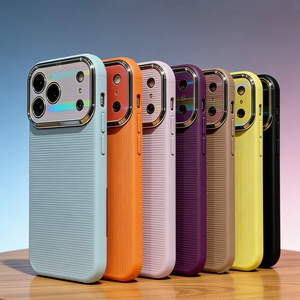 Nueva Funda <span class=keywords><strong>de</strong></span> Teléfono Moderna <span class=keywords><strong>de</strong></span> Doble Tono Mate + Aurora con Ventana Grande, Diseño <span class=keywords><strong>de</strong></span> Personajes <span class=keywords><strong>de</strong></span> Dibujos Animados, TPU+PC, Resistente a Impactos, para 11-17 Pro - Product Image 1