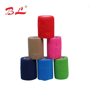 Bandages adhésifs Non tissés Bandages de cohésive médicale Bandages de cohésive élastique <span class=keywords><strong>cheval</strong></span> consommables médicaux - Product Image 5