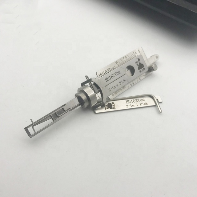 Lishi HU162T-10 2 in 1 Car Door Pick Decoder Unlock Tool Locksmith Tools