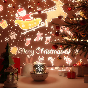 Meilleure vente Creative lapin-forme ciel étoilé projecteur blanc chaud veilleuse avec <span class=keywords><strong>musique</strong></span> pour enfants chambre cadeau <span class=keywords><strong>de</strong></span> noël - Product Image 1