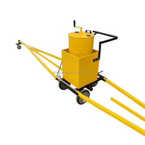 Machine de marquage routier à pulvérisation à froid à essence, haute productivité, précise et stable, pour la construction et l'équipement routier - Product Image 3