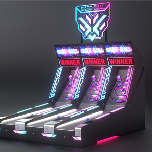 Máy Chơi Trò Chơi Giải Trí Trong Nhà Máy Chơi Bóng Bowling Arcade Bar Máy Chấp Nhận Hóa Đơn Vận Hành Bằng Đồng Xu Máy Chơi Bóng Ném - Product Image 1