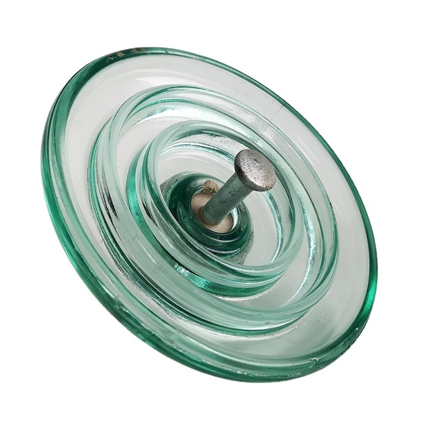 Glass Suspension Insulator Manufacturers Hot Sale IEC Standard Electric 70KN Glass Insulators Factory Price