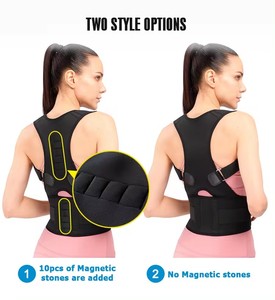 Ceinture de soutien orthopédique ajustable en néoprène pour le corps, correcteur de posture complet pour les épaules et le dos - Product Image 2