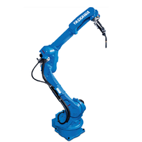 Bras robotisé de soudage industriel YASKAWA AR2010 à 6 axes, manipulateur, charge utile de 12 kg, portée de 2010, système d'alimentation en fil et source de soudage