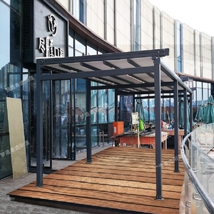 Ventas calientes Diseñado profesionalmente <span class=keywords><strong>para</strong></span> lugares comerciales Toldo impermeable Terraza recreativa Sunshad - Product Image 6