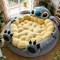 Luxuriöses Charakterbett Hochwertige Übergroße Plüsch-Möbel Einzigartige Designer-Kinderzimmer Schlaf-Lösung Neu