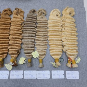 Extensiones de cabello a granel rizado Virgen sin procesar tejido de cabello humano crudo alineado con cutícula vietnamita estilo Natural - Product Image 3