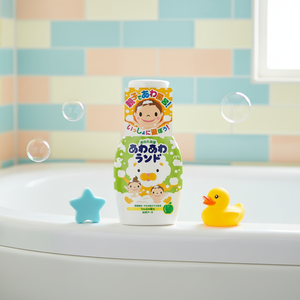 HAKUGEN EARTH 300ml Bain Moussant Liquide Naturel aux Herbes Parfum Pomme avec Ingrédients Hydratants Blanc - Product Image 2