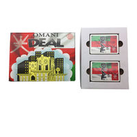 Jeu de société de jeu de conception personnalisée avec papier-monnaie vente chaude