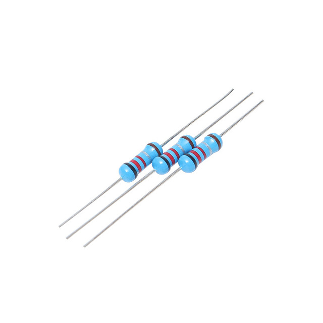 High Quality AOLITTEL White Metal Film Resistor 1W 2W 3W 5W 1/2W 1/4W 1/8W Customizable Resistance 1ohm ~ 22M Ohm 1% 5% for
