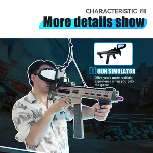 Yhy Tùy Chỉnh Trong Nhà Đồng Xu Hoạt Động 500W VR Máy Chơi Game Súng Bắn Súng Mô Phỏng Với 42-Inch Màn Hình Hiển Thị - Product Image 2