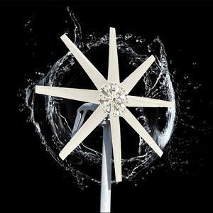 ขายส่งจากโรงงาน กังหันลมขนาดเล็ก 1000w 8 ใบพัด ความเร็วลมเริ่มต้นต่ำ - Product Image 4