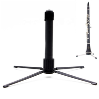 Supports d'instruments de musique en gros, accessoires durables, support à quatre pieds pour clarinette, support pour flûte