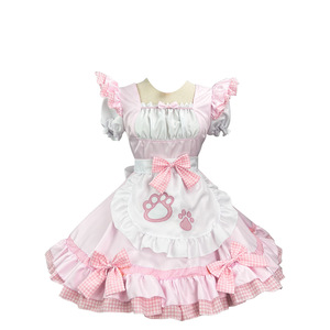 <span class=keywords><strong>Disfraz</strong></span> de Anime Japonés para <span class=keywords><strong>Mujer</strong></span>, Vestido de Sirvienta, <span class=keywords><strong>Disfraz</strong></span> de Halloween, Maquillaje, <span class=keywords><strong>Disfraz</strong></span> de Lolita, Conjunto de Uniforme, <span class=keywords><strong>Disfraz</strong></span> de Gatita - Product Image 5