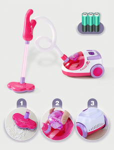 Jouet pour enfants semblant de nettoyage avec jouet aspirateur interactif amusant <span class=keywords><strong>Kit</strong></span> de fournitures de ménage pour les filles - Product Image 4