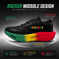 Chaussures de course Marathon en fibre de carbone, haute performance, respirantes, légères, baskets de course pour homme, course sur sentier