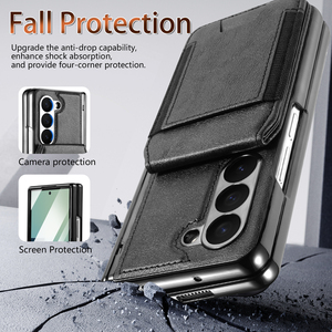 Vente en gros de nouveaux étuis de téléphone pliables pour Samsung Z Fold 3 4 5 6 7 avec protection d'écran, design tendance - Product Image 2