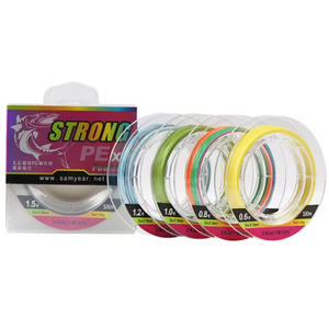 Ligne <span class=keywords><strong>de</strong></span> pêche PE 100M X8 8 brins tressés, ligne <span class=keywords><strong>de</strong></span> pêche haute résistance, anti-morsure, lignes <span class=keywords><strong>de</strong></span> pêche pour eau salée - Product Image 4