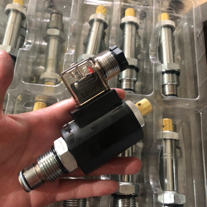 DHF10-220H โซลินอยด์ไฮดรอลิกแบบสองทิศทางสองตำแหน่ง แบบปิดปกติ ควบคุมด้วยมือ - Product Image 6